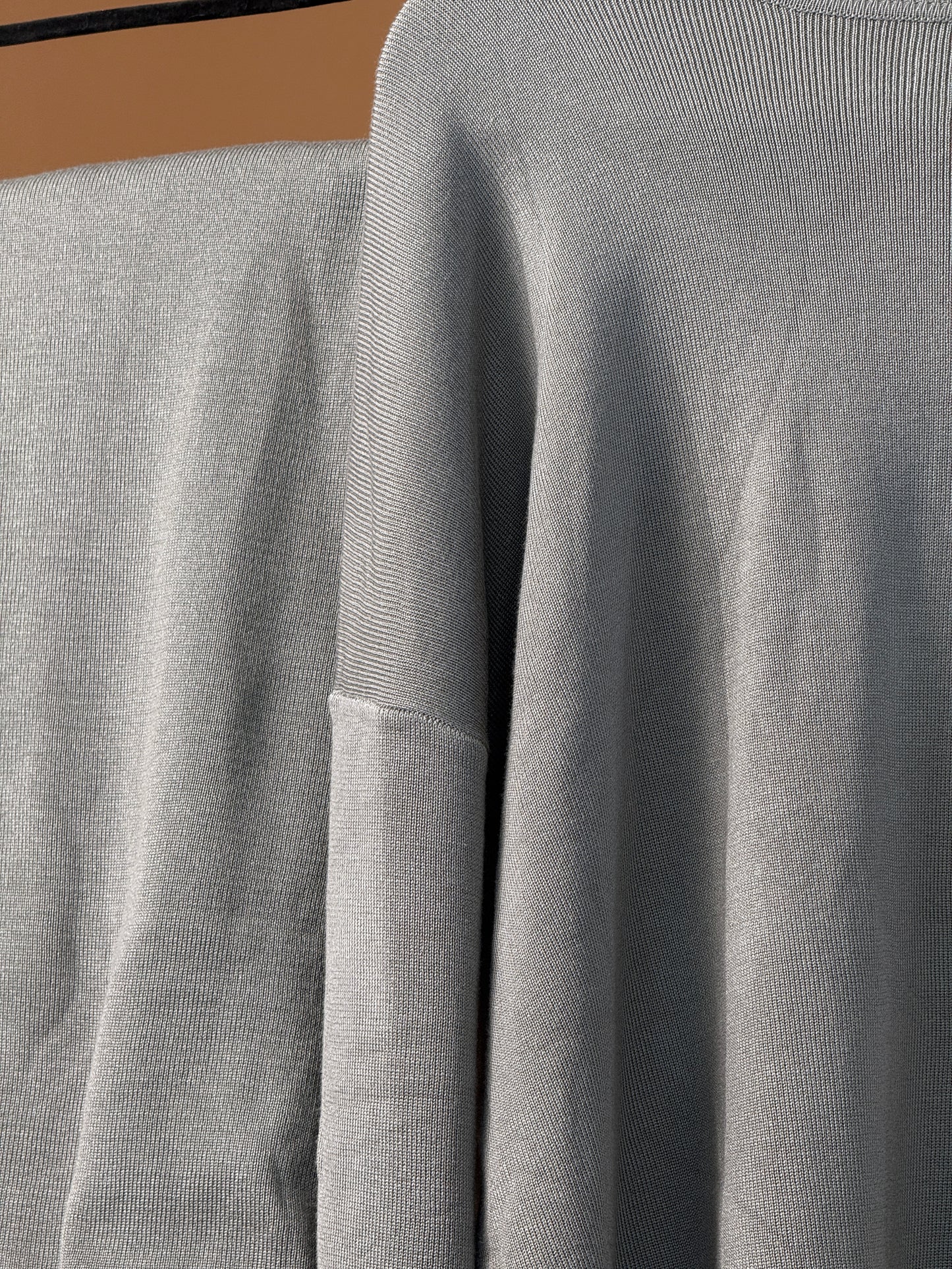 Knit Top and Skirt - Khaki