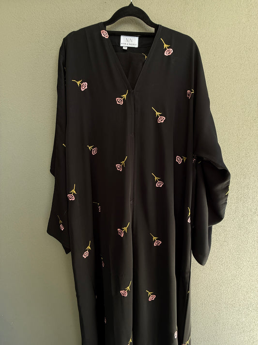 Black Rose Abaya