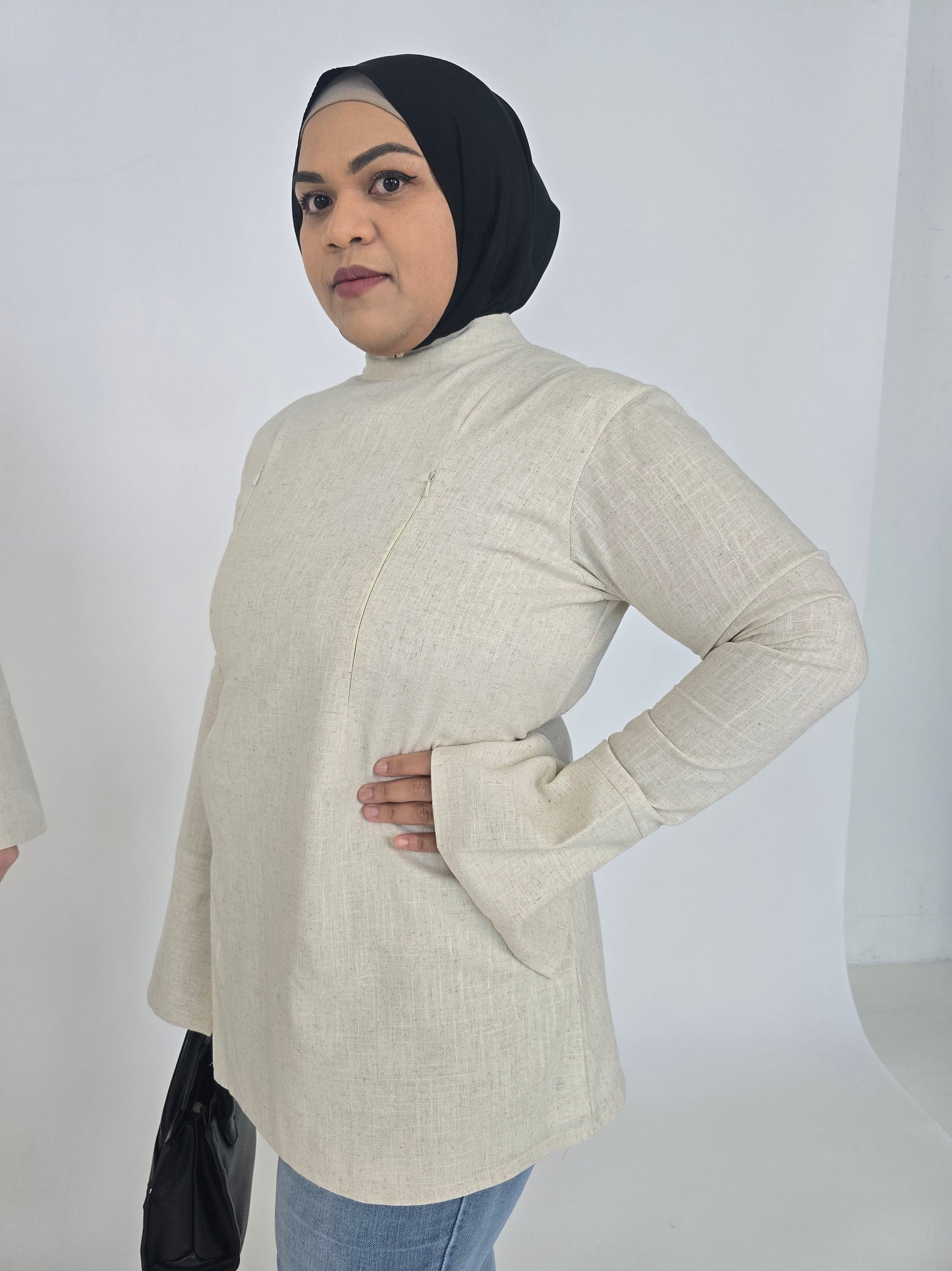 Coastal Linen Blouse