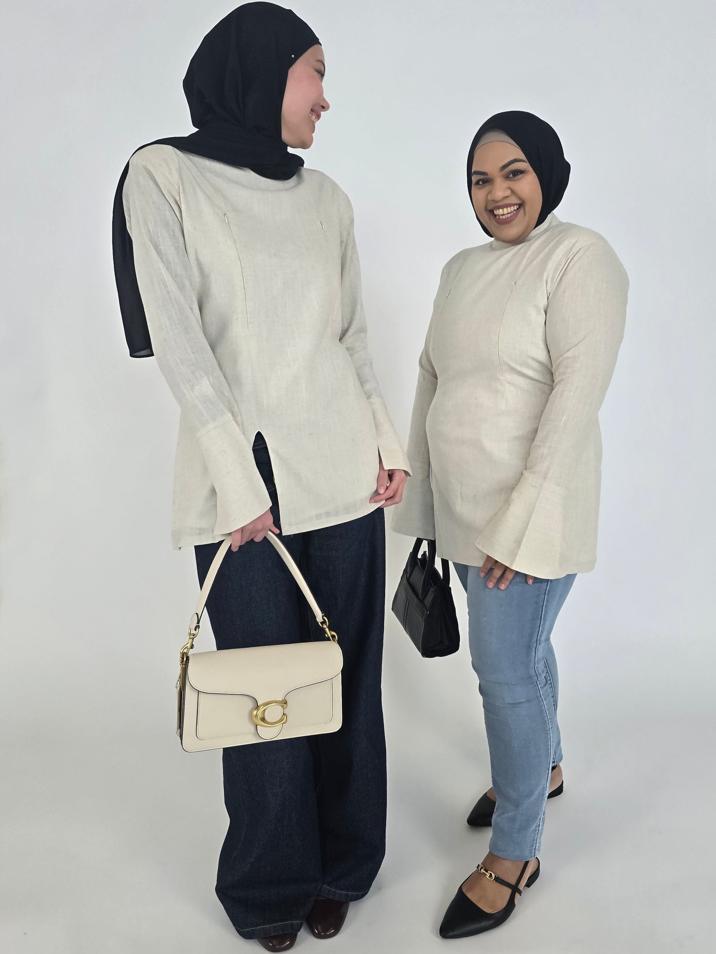 Coastal Linen Blouse