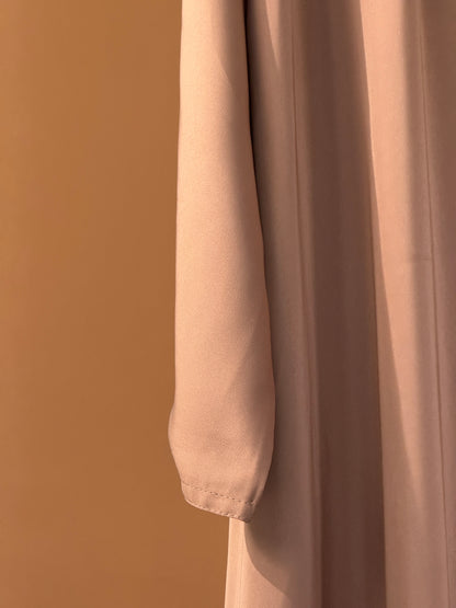 Hazelnut Plain Abaya