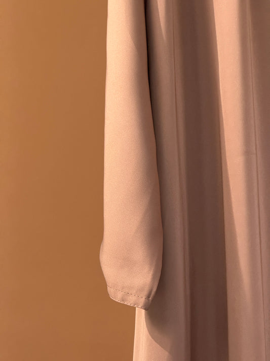 Hazelnut Plain Abaya