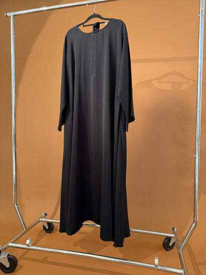 Black Plain Abaya