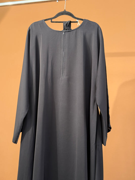 Black Plain Abaya