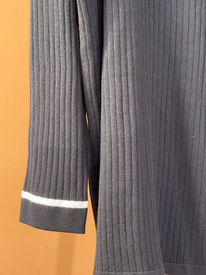 Knit Top and Pant - Black