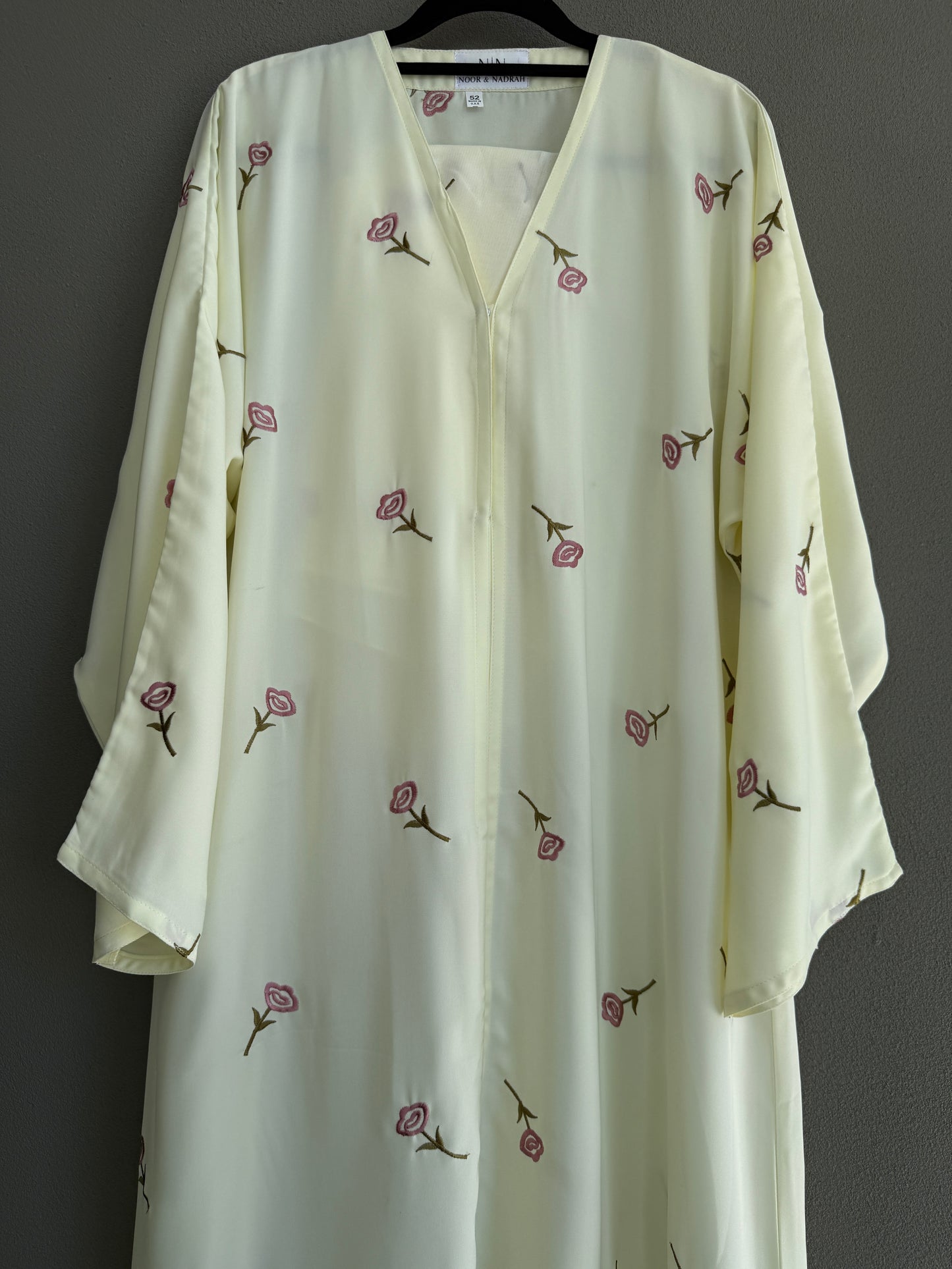 White Rose Abaya