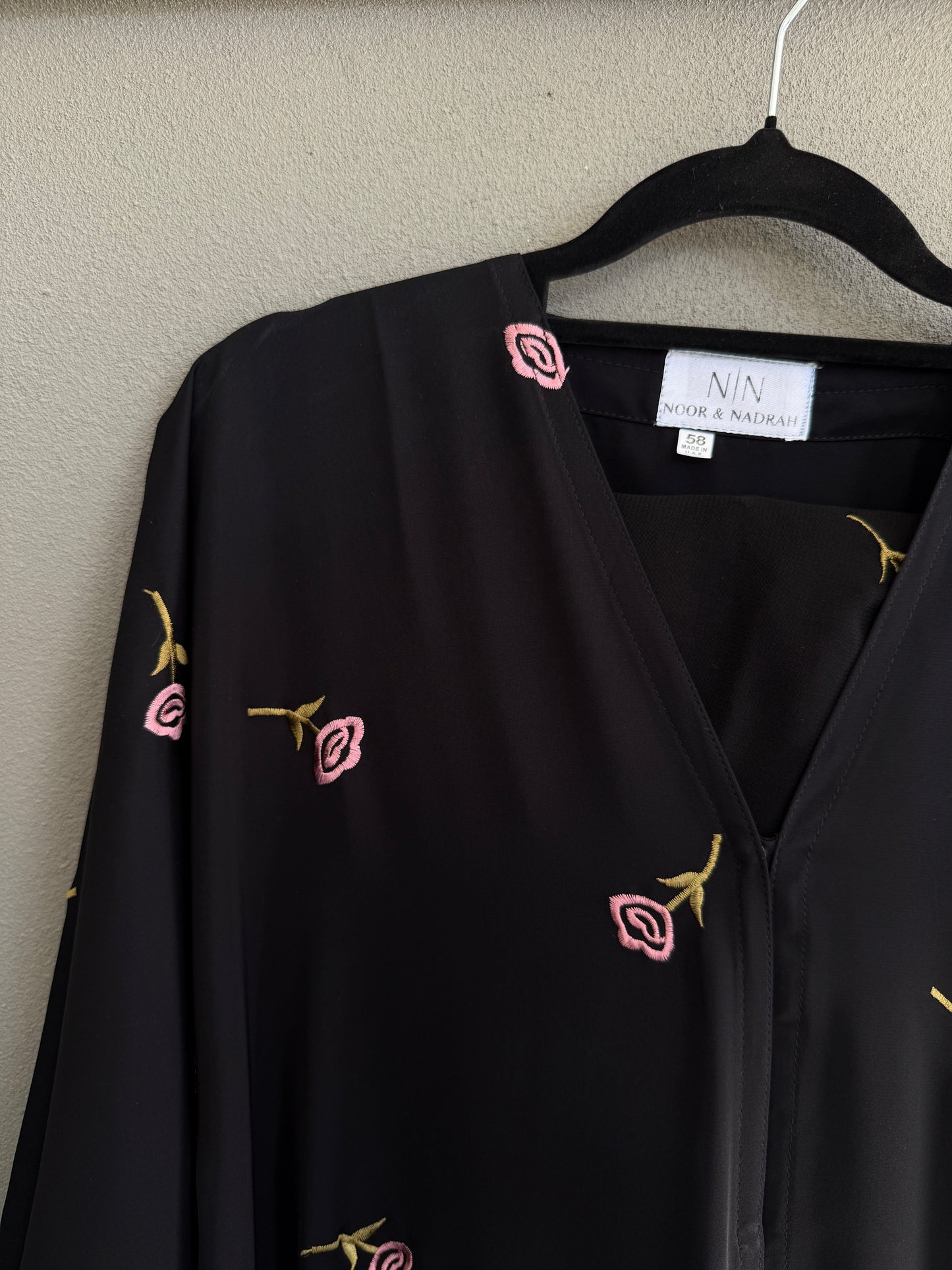 Black Rose Abaya