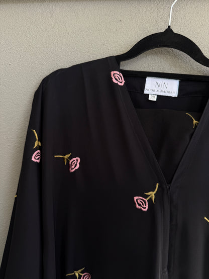 Black Rose Abaya