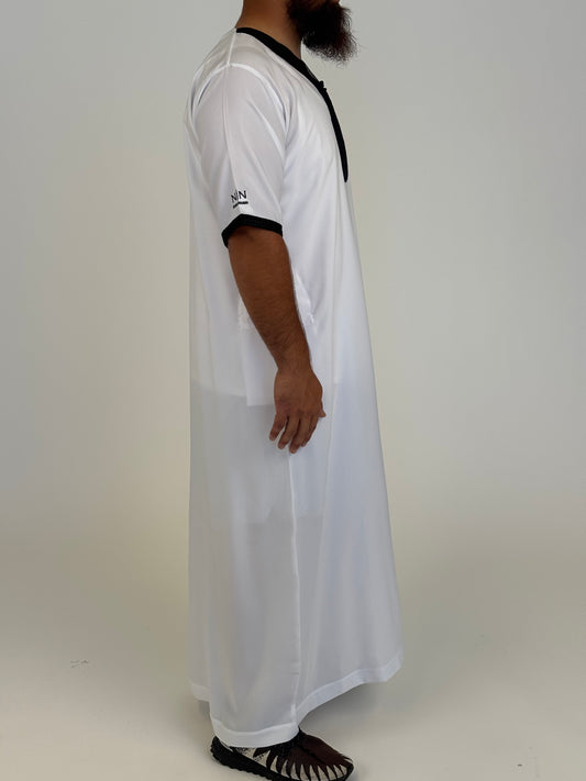 Banafee Thobe - White