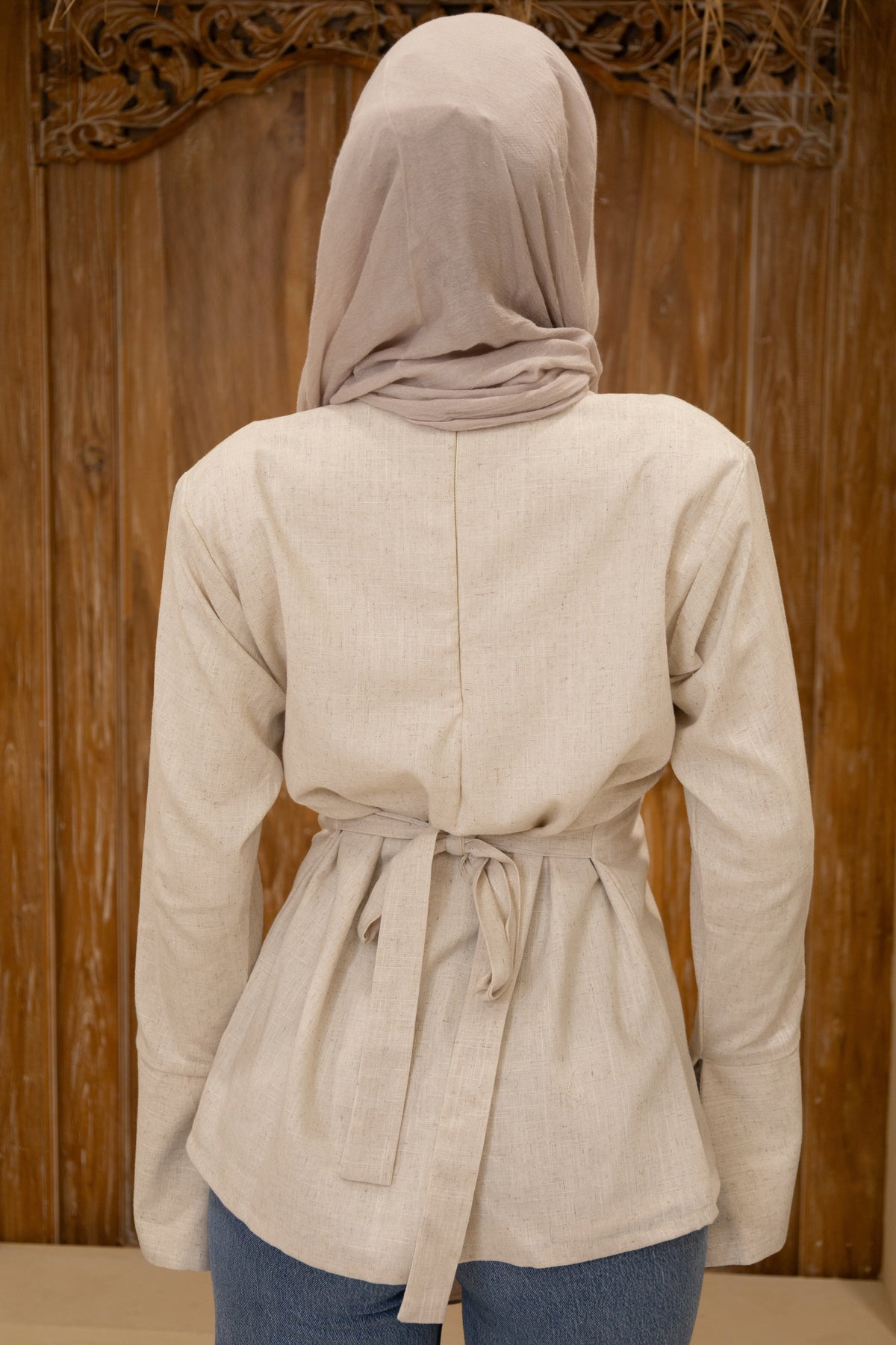 Coastal Linen Blouse