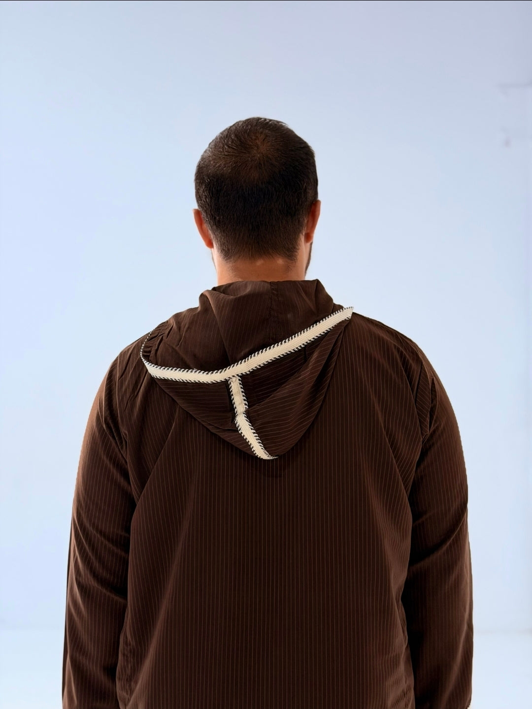Brown Stripe Thobe